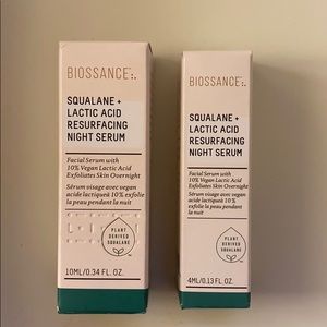 Biossance Lactic Acid Resurfacing Night Serum